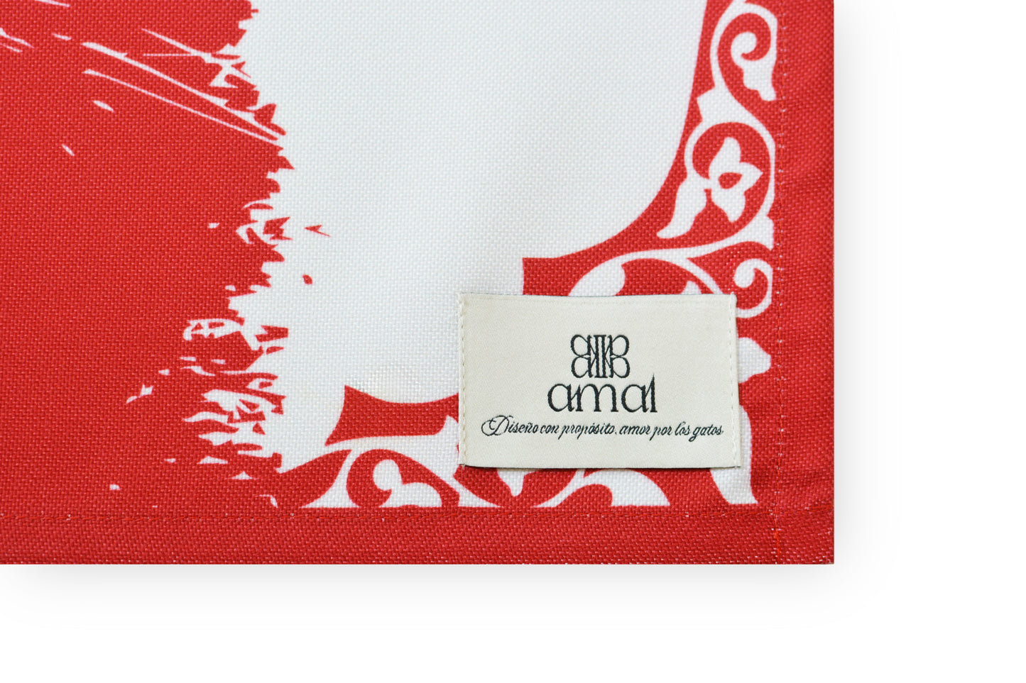 Individual bigotes rojo - Set X 6