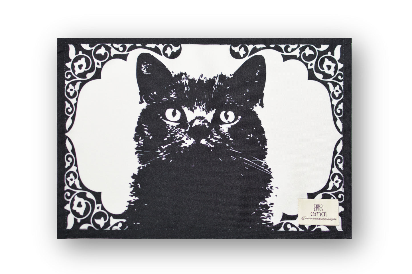 Individual bigotes negro - Set X 6