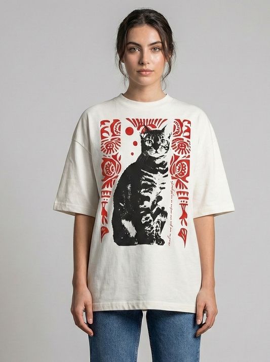 Camiseta oversized Estelita