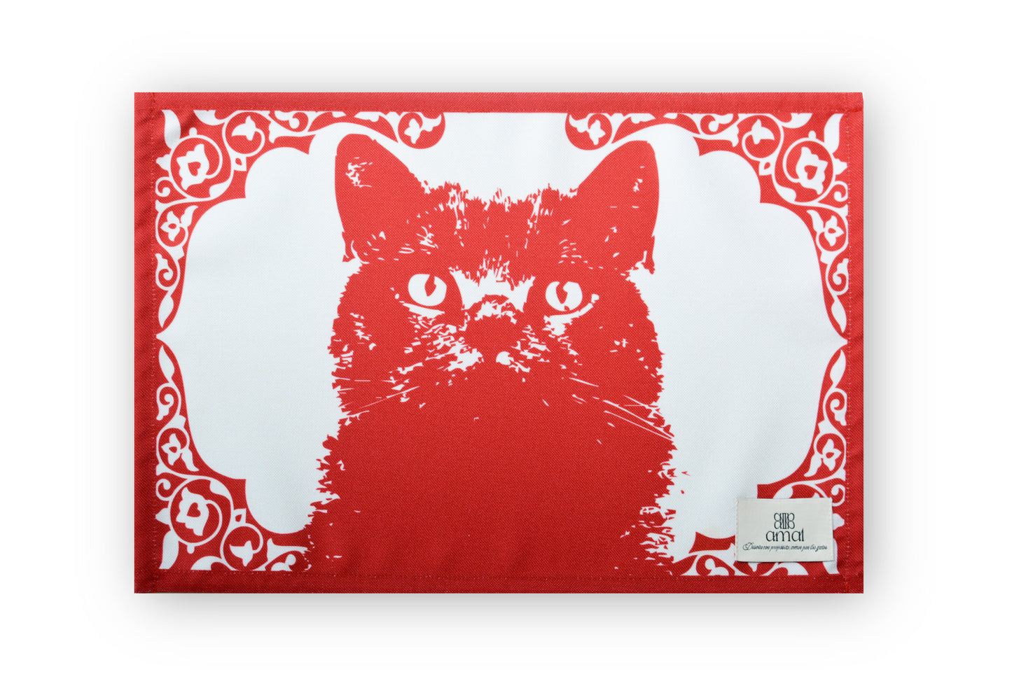 Individual bigotes rojo - Set X 6