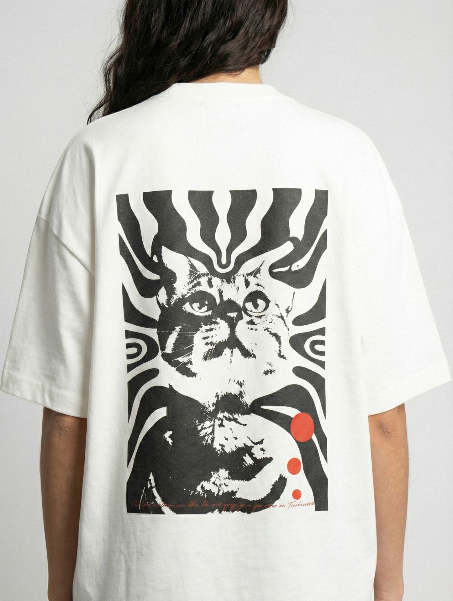 Camiseta oversized Pistacho